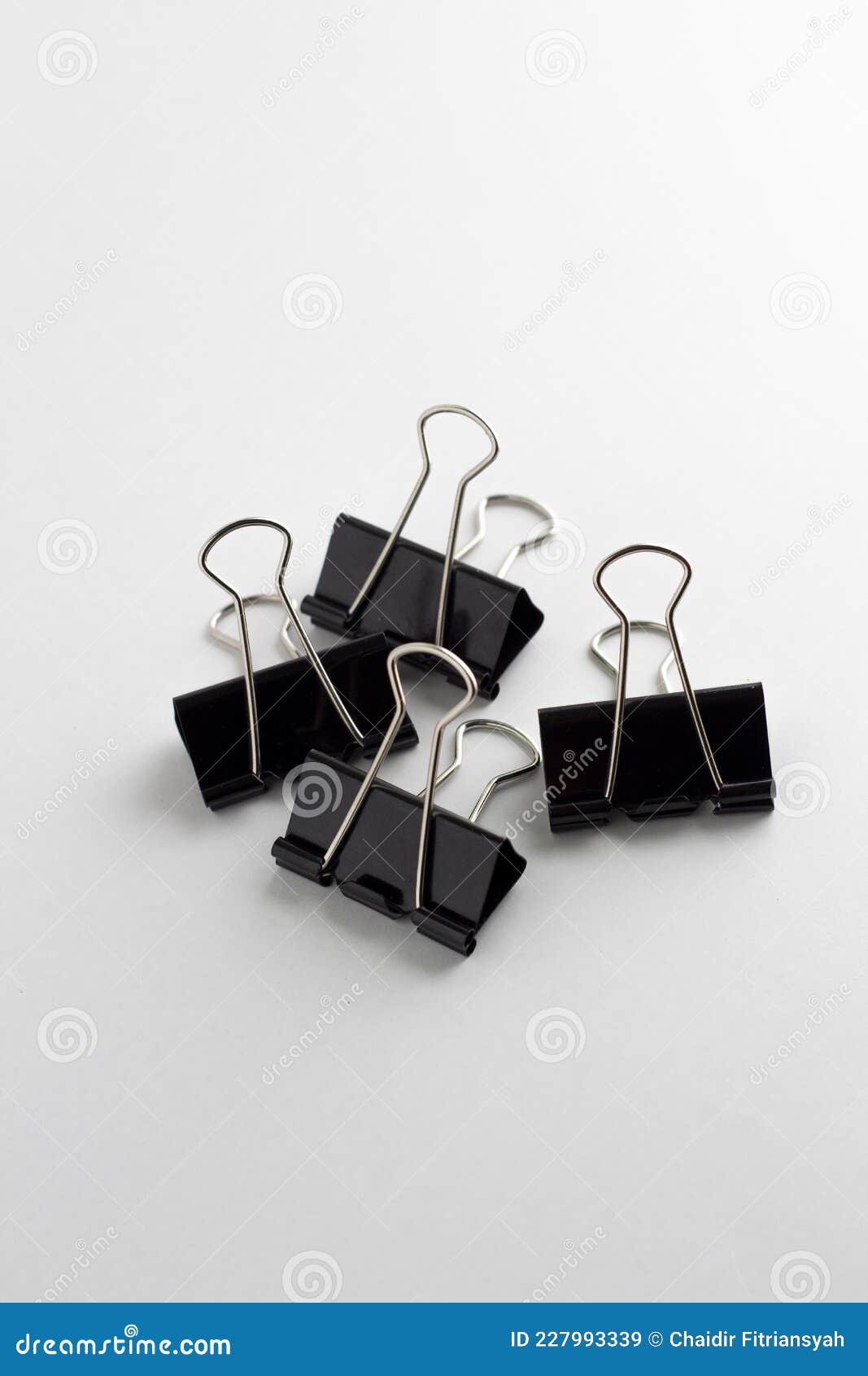 Black paper clip stock image. Image of fastener, closeup 227993339