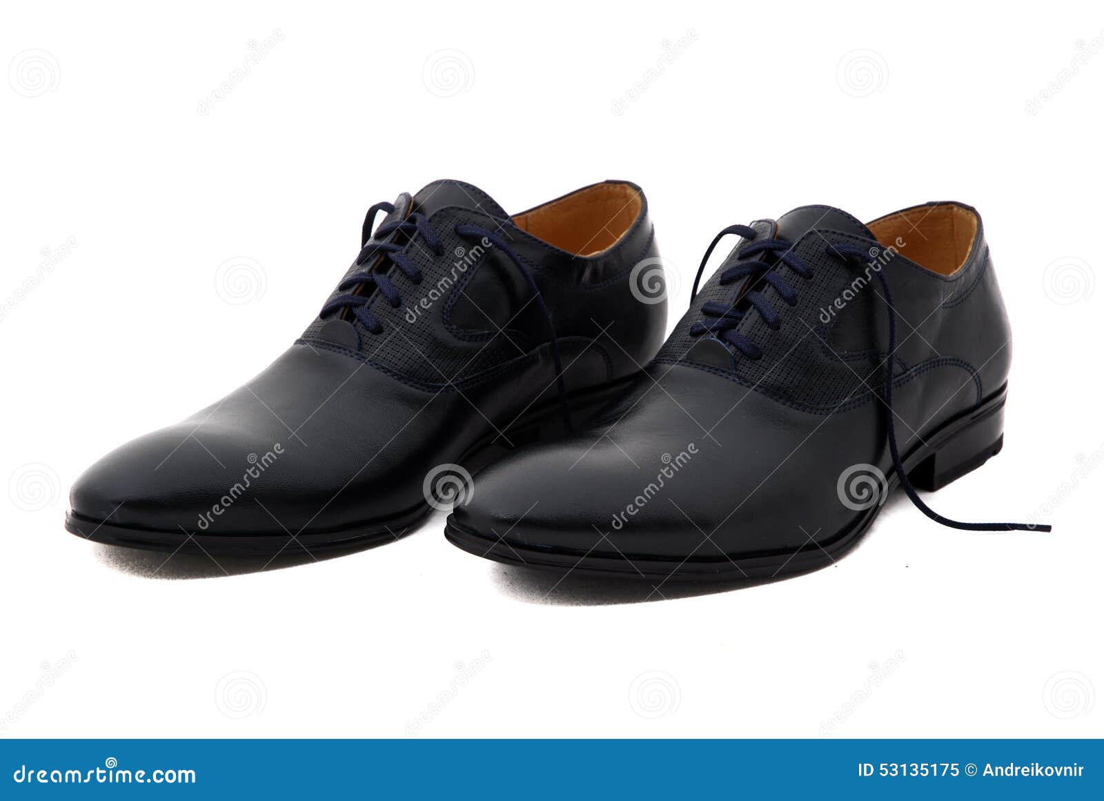 Black Patent Leather Men Shoes Isolated on White Stock Image - Image of ...