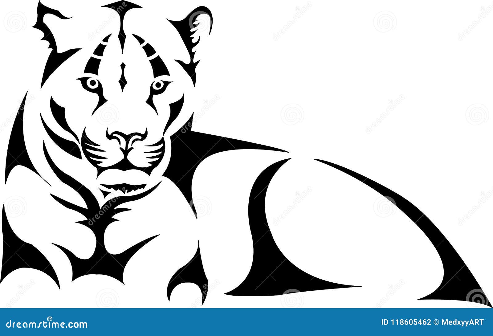 Black Pattern Jaguar Animal Creative Stock Vector - Illustration of