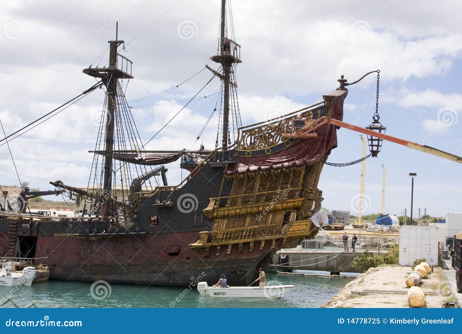 Pirate ships - Black Pearl, the most famous and the most recent