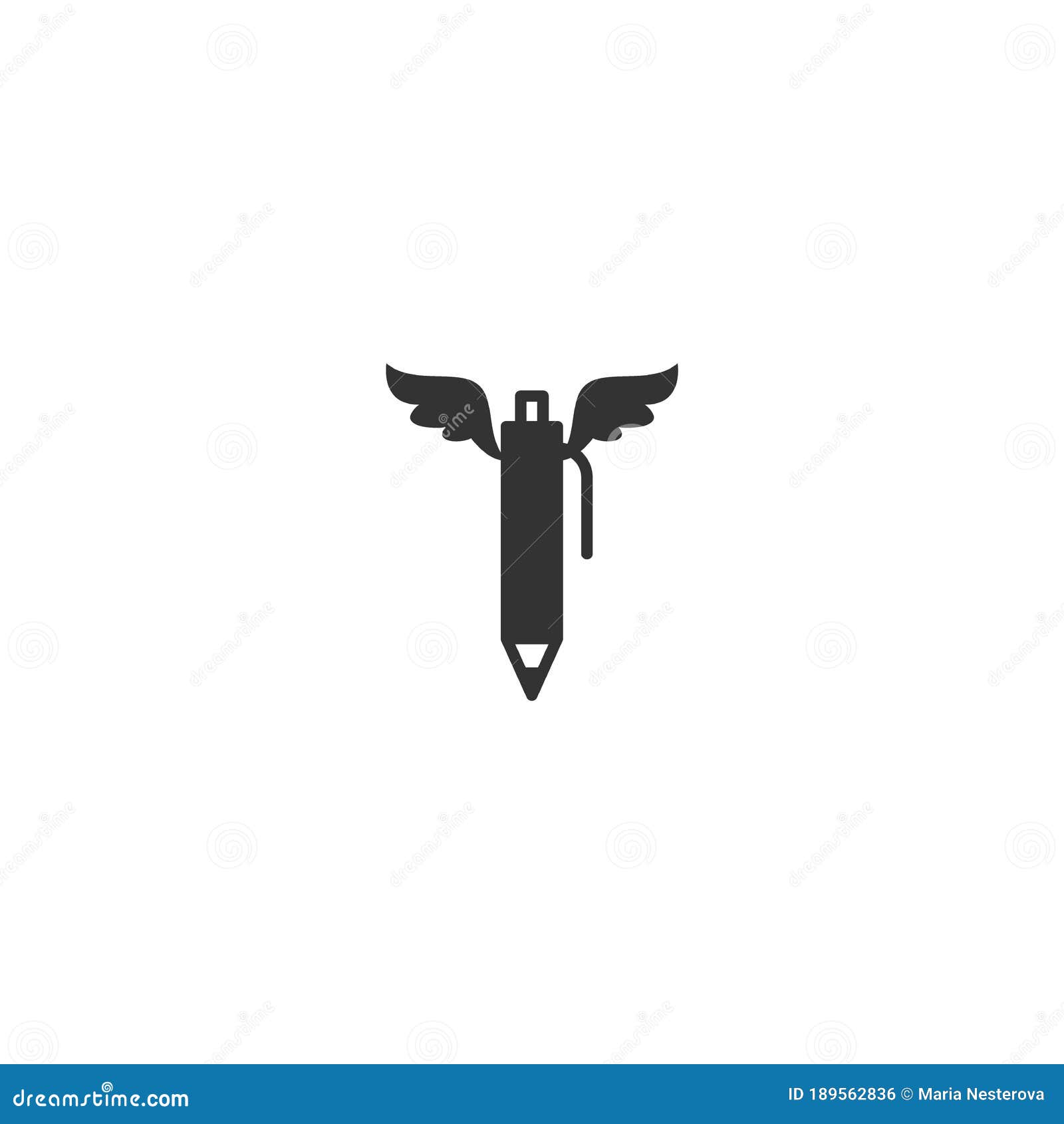 https://thumbs.dreamstime.com/z/black-pen-wings-flat-icon-isolated-white-vector-illustration-pencil-creativity-sign-creative-idea-symbol-wright-message-189562836.jpg