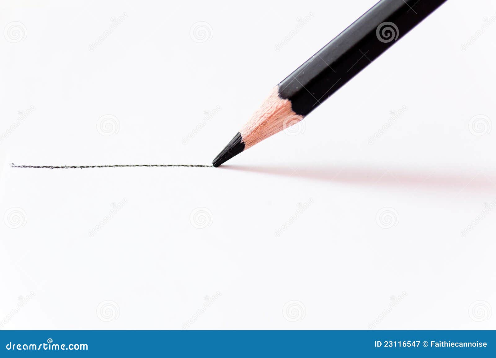 Straight Line Of Color Pencils For Kids Isolated On Pure White