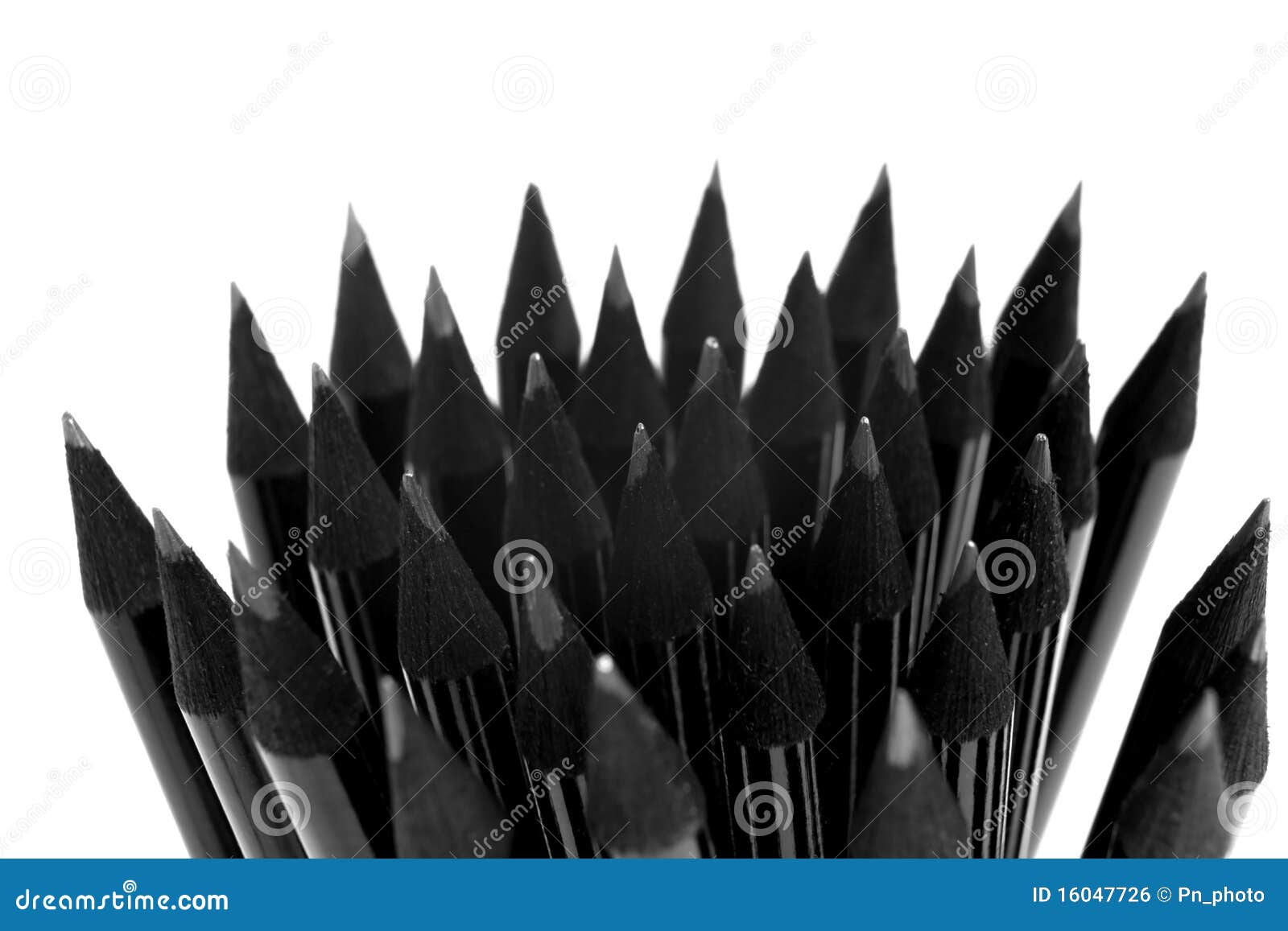 Black pencils background stock photo. Image of group 16047726