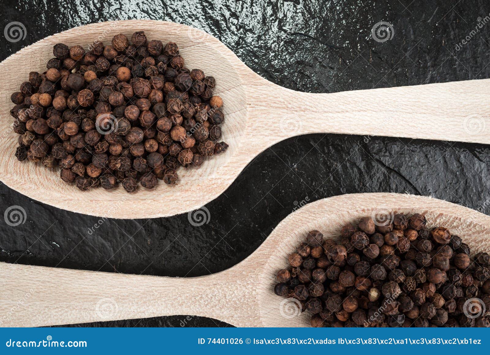 Black pepper corns stock photo. Image of cuisine, condiment 74401026