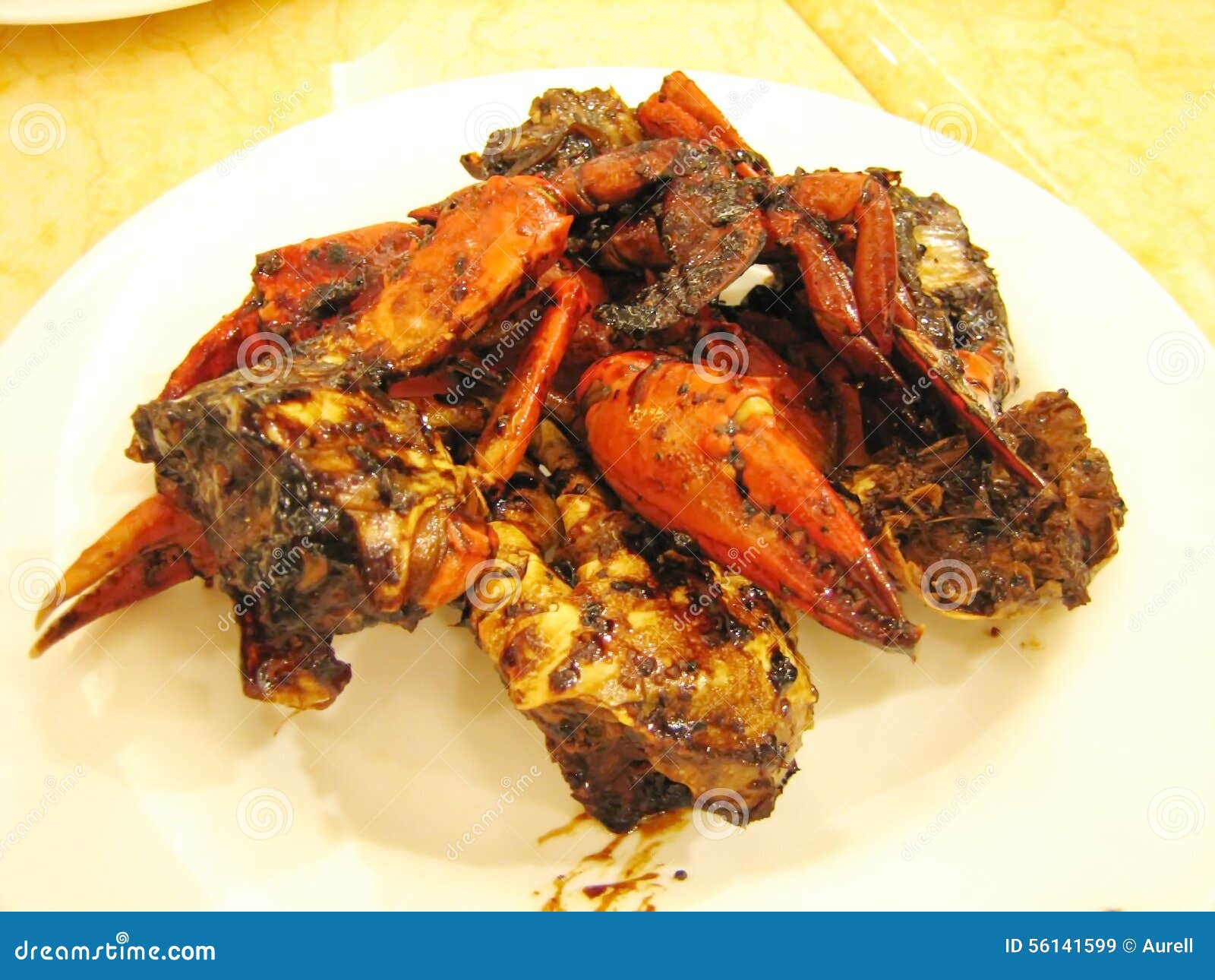 Black pepper crab stock image. Image of black, singapore 56141599