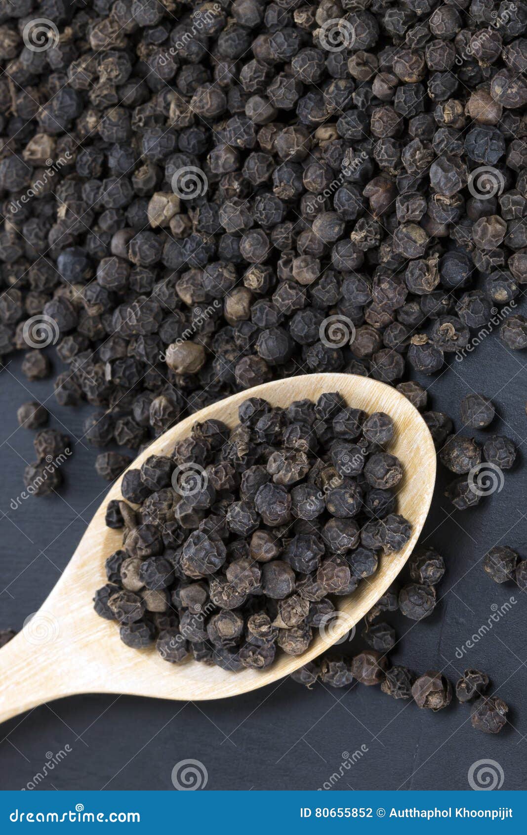 Black pepper grain stock photo. Image of spices, peppercorn 80655852
