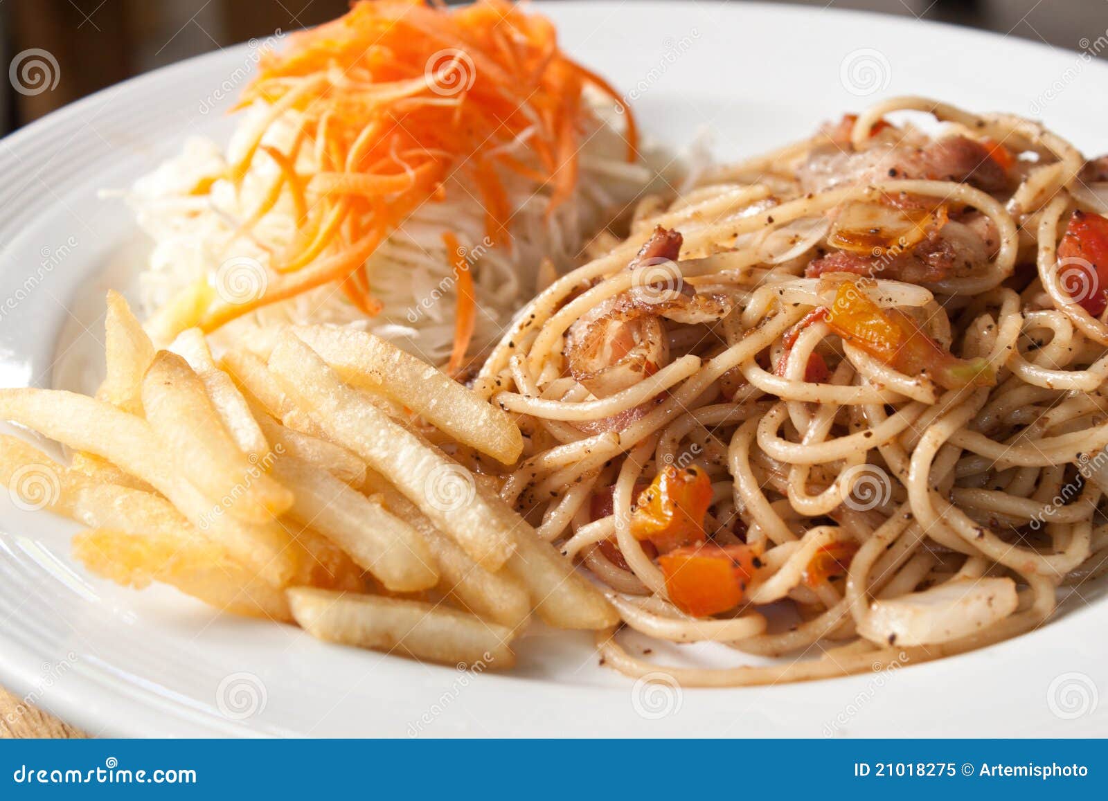 Black pepper Spaghetti stock image. Image of minced, noodle 21018275