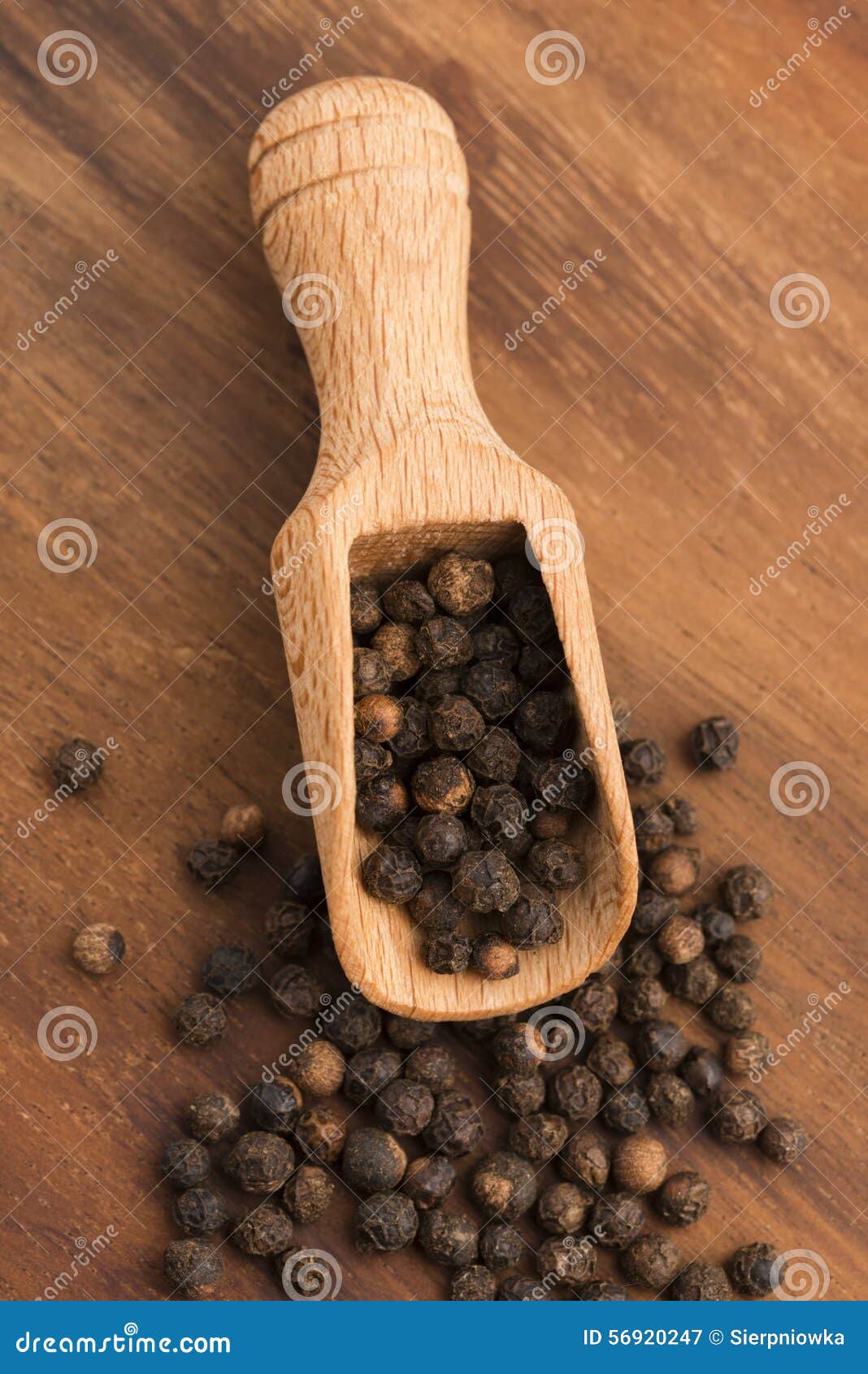Black peppercorn stock image. Image of grain, organic 56920247