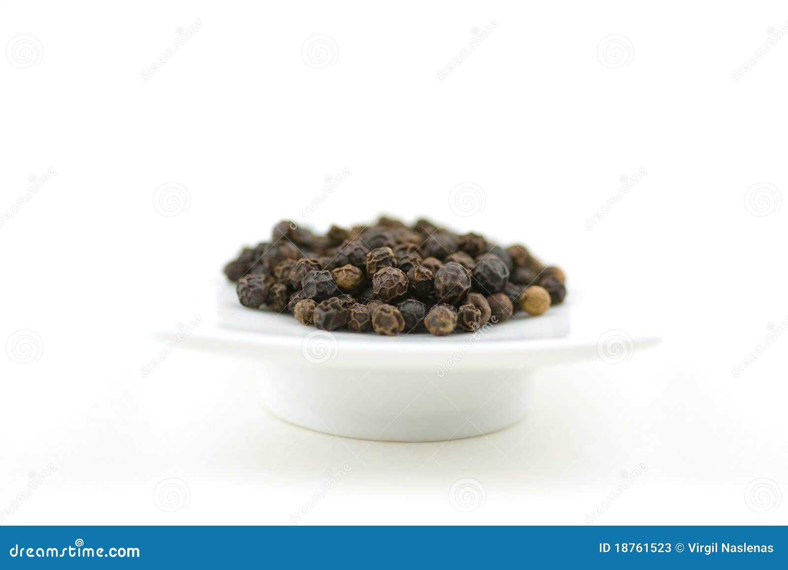 Black peppercorns stock image. Image of flavor, cuisine 18761523