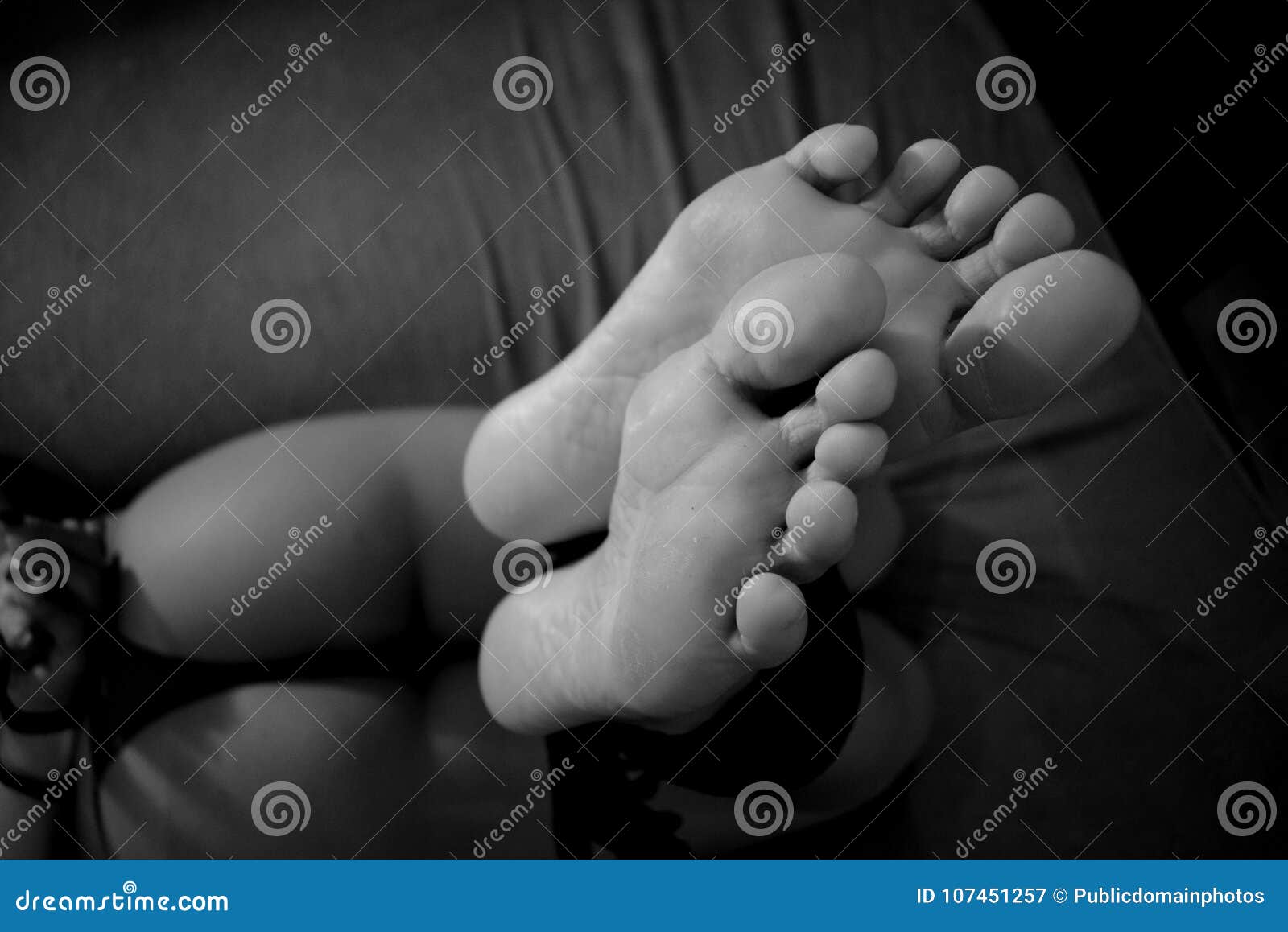 Black, Photograph, Black And White, Foot Picture. Image: 107451257