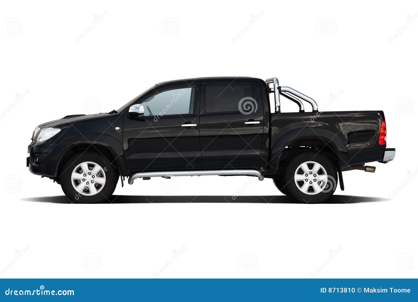 Black Pickup Truck Stock Photo  Image: 8713810