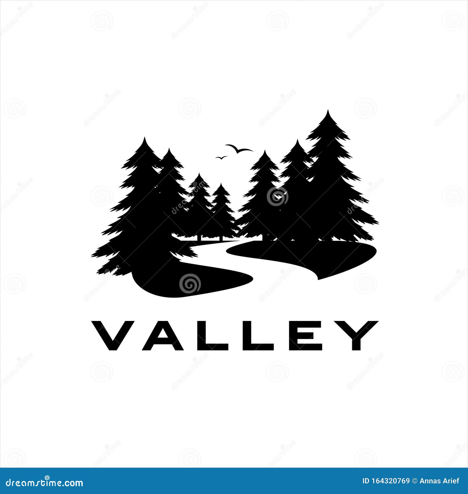 River Silhouette SVG