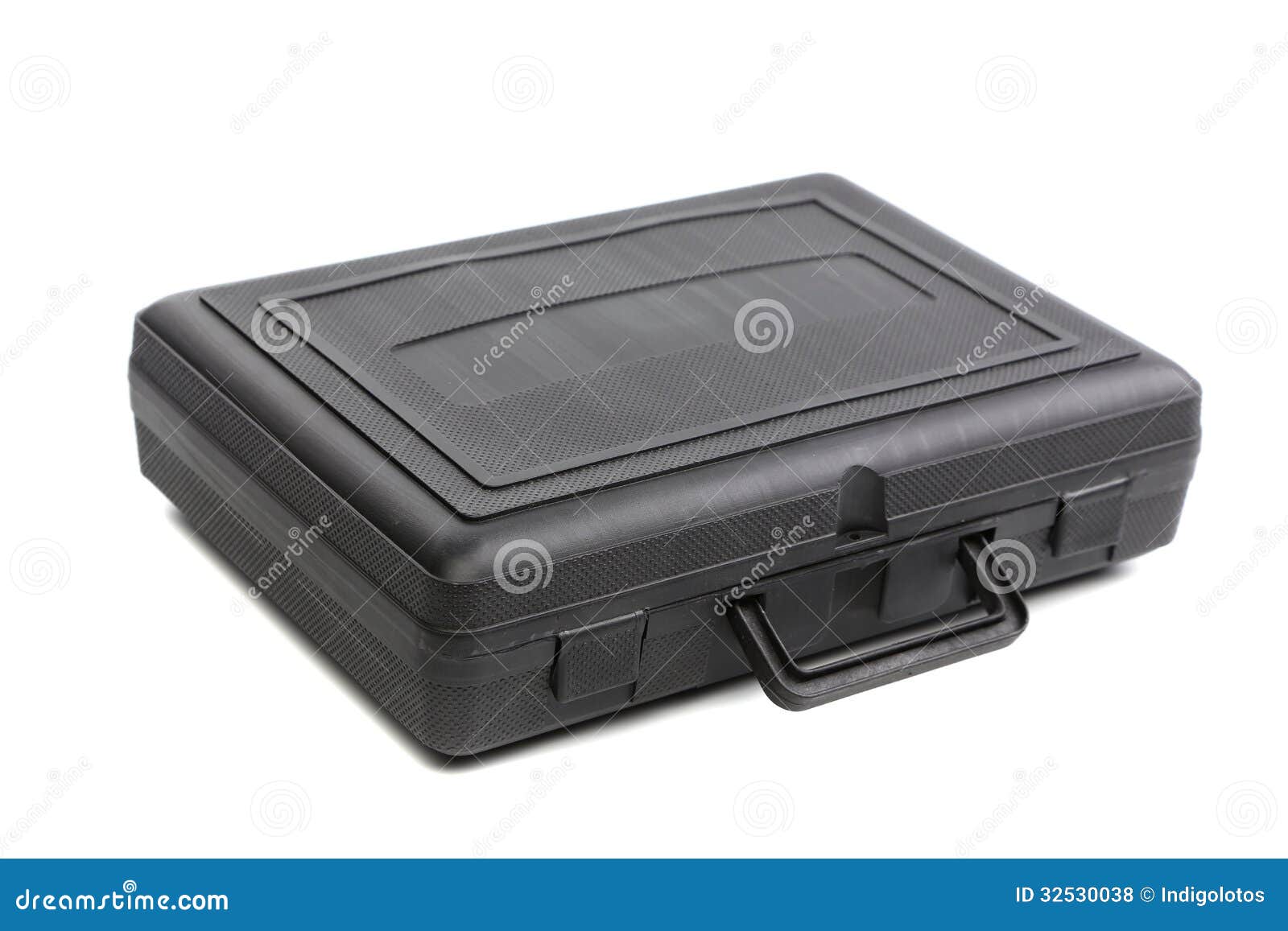 Black plastic case. stock photo. Image of plastic, industries 32530038