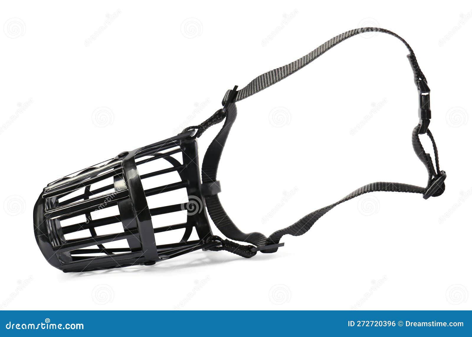 Black Plastic Dog Muzzle Isolated on White Stock Photo Image of