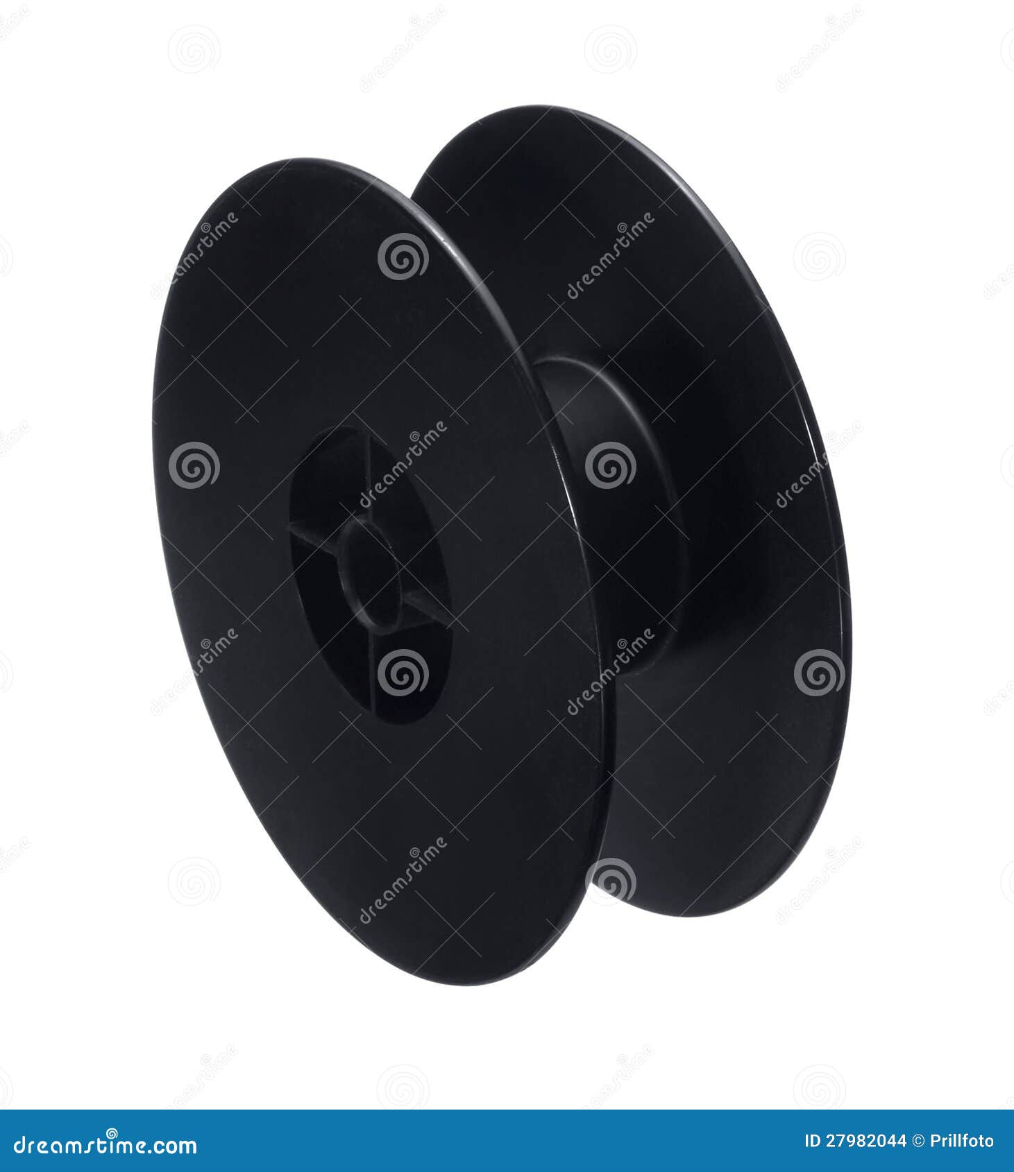 Black plastic reel stock photo. Image of packaging, cycle 27982044