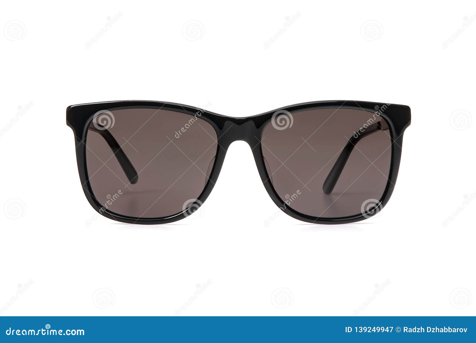 Download Black Plastic Sunglasses With Polarized Gradient Isolated ...