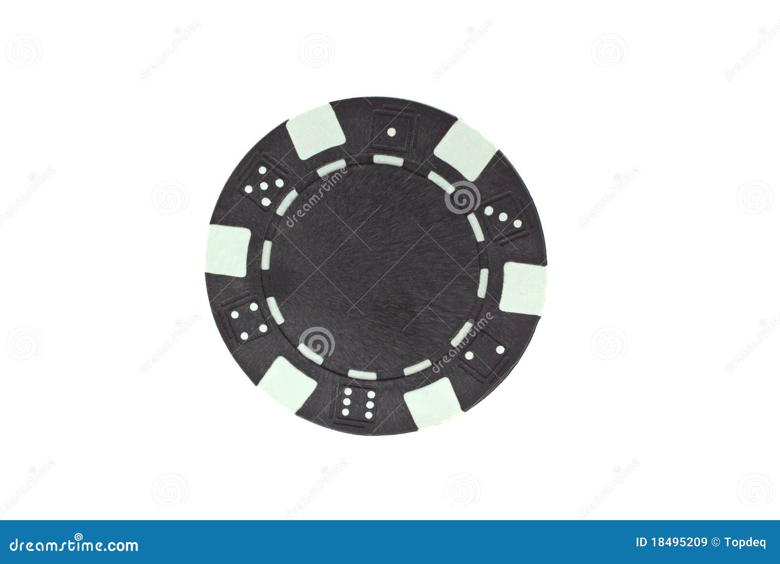 Black poker chip isolated stock image. Image of macro 18495209