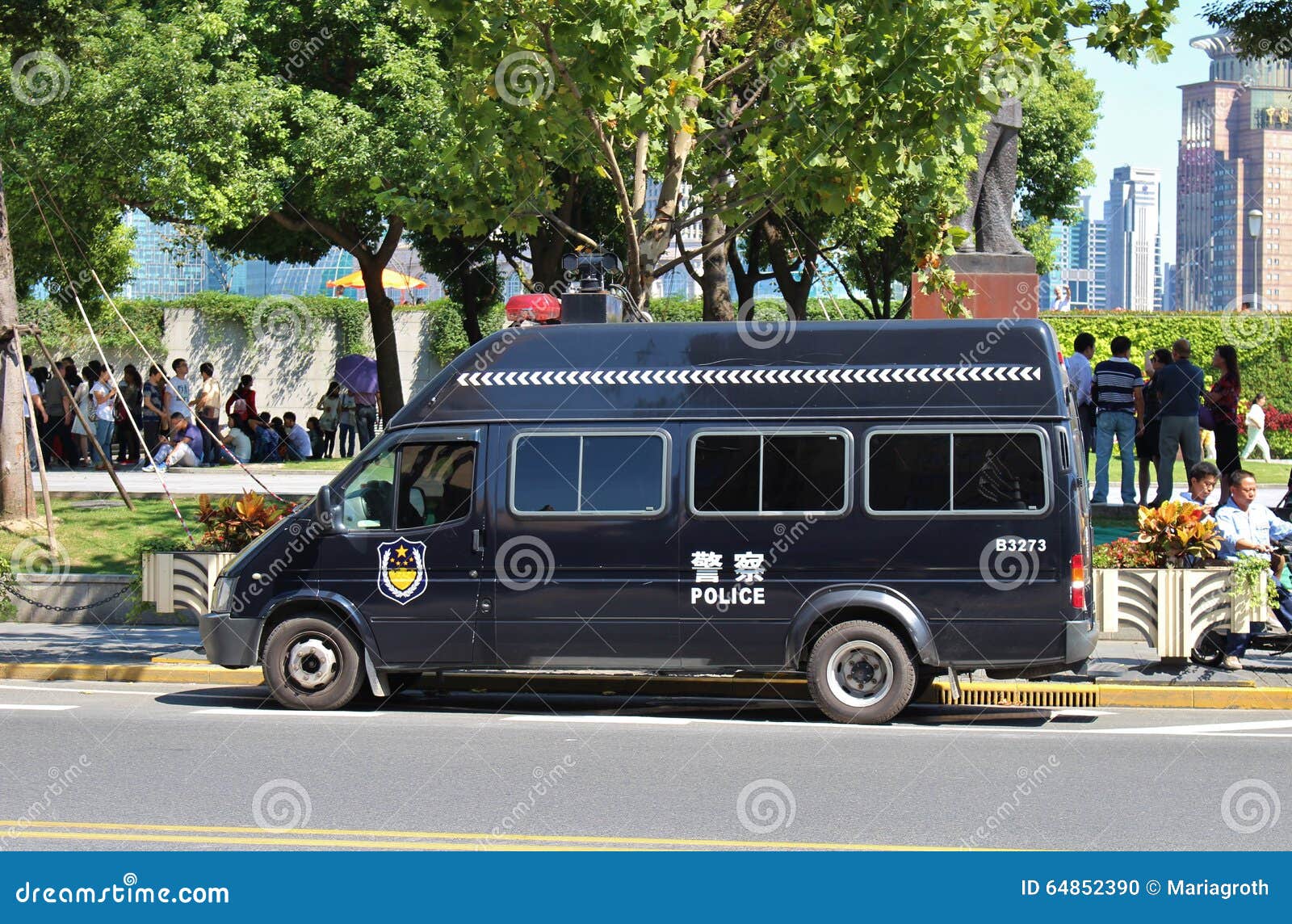 Black police car editorial image. Image 