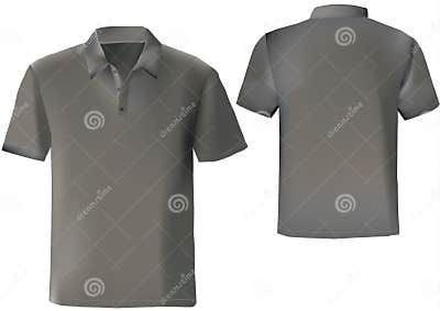 Black Polo Shirt Design Template Stock Vector - Illustration of blank ...