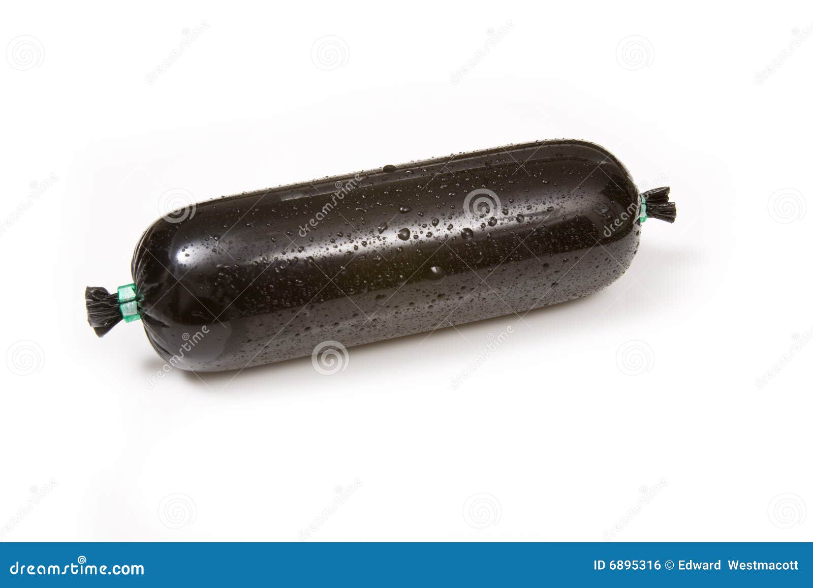 Black pudding sausage stock photo. Image of stuffed, sausage 6895316