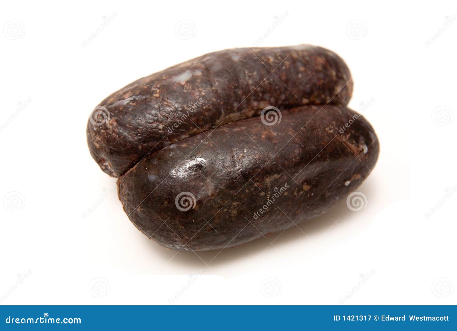 Black pudding sausages stock image. Image of ingredients 1421317