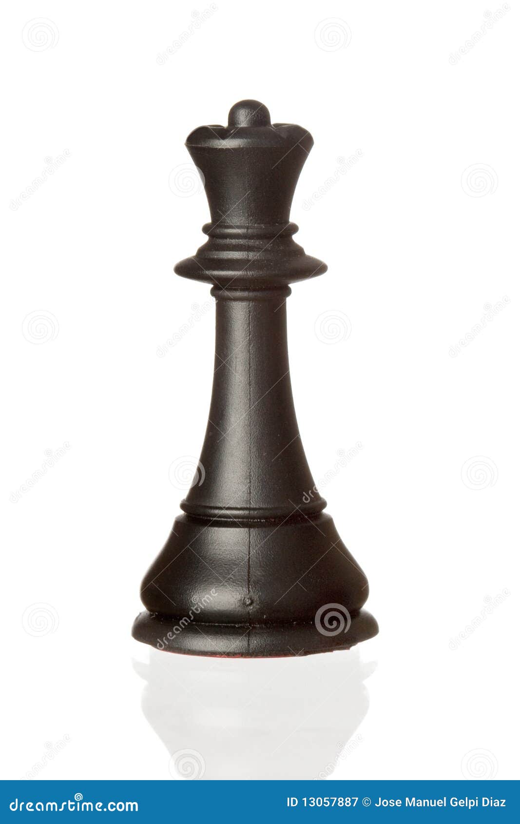 black queen chess piece