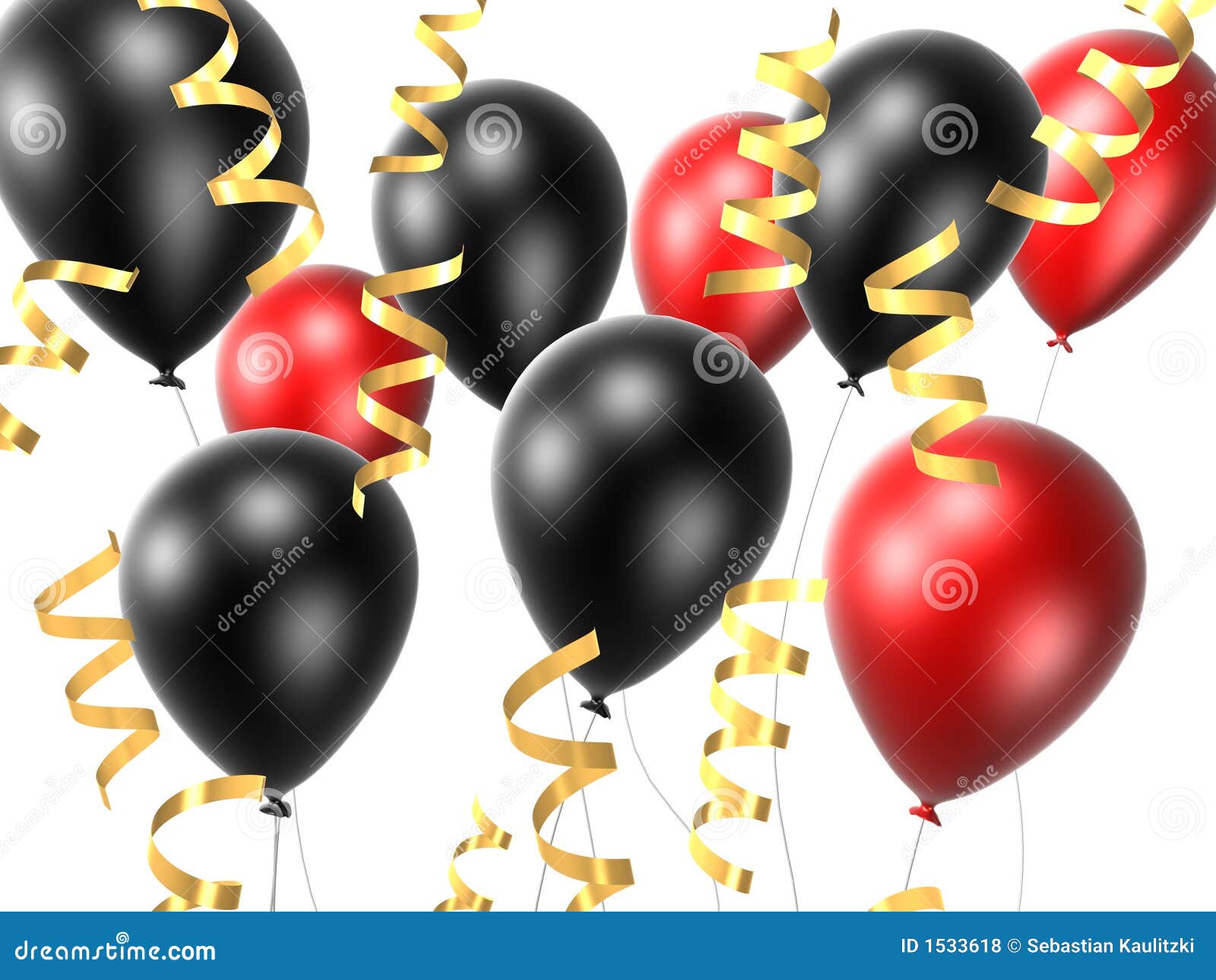 clip art balloons black background - photo #48