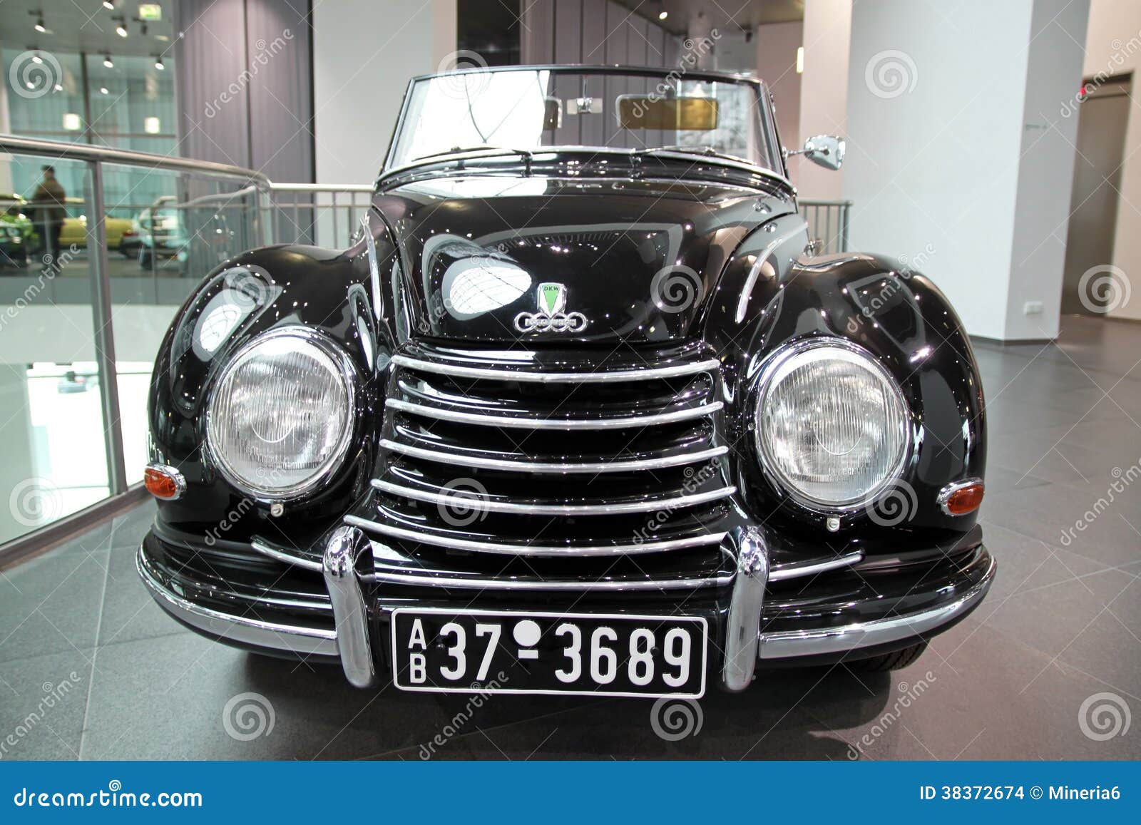 Black retro Audi car editorial stock image. Image of antique 38372674