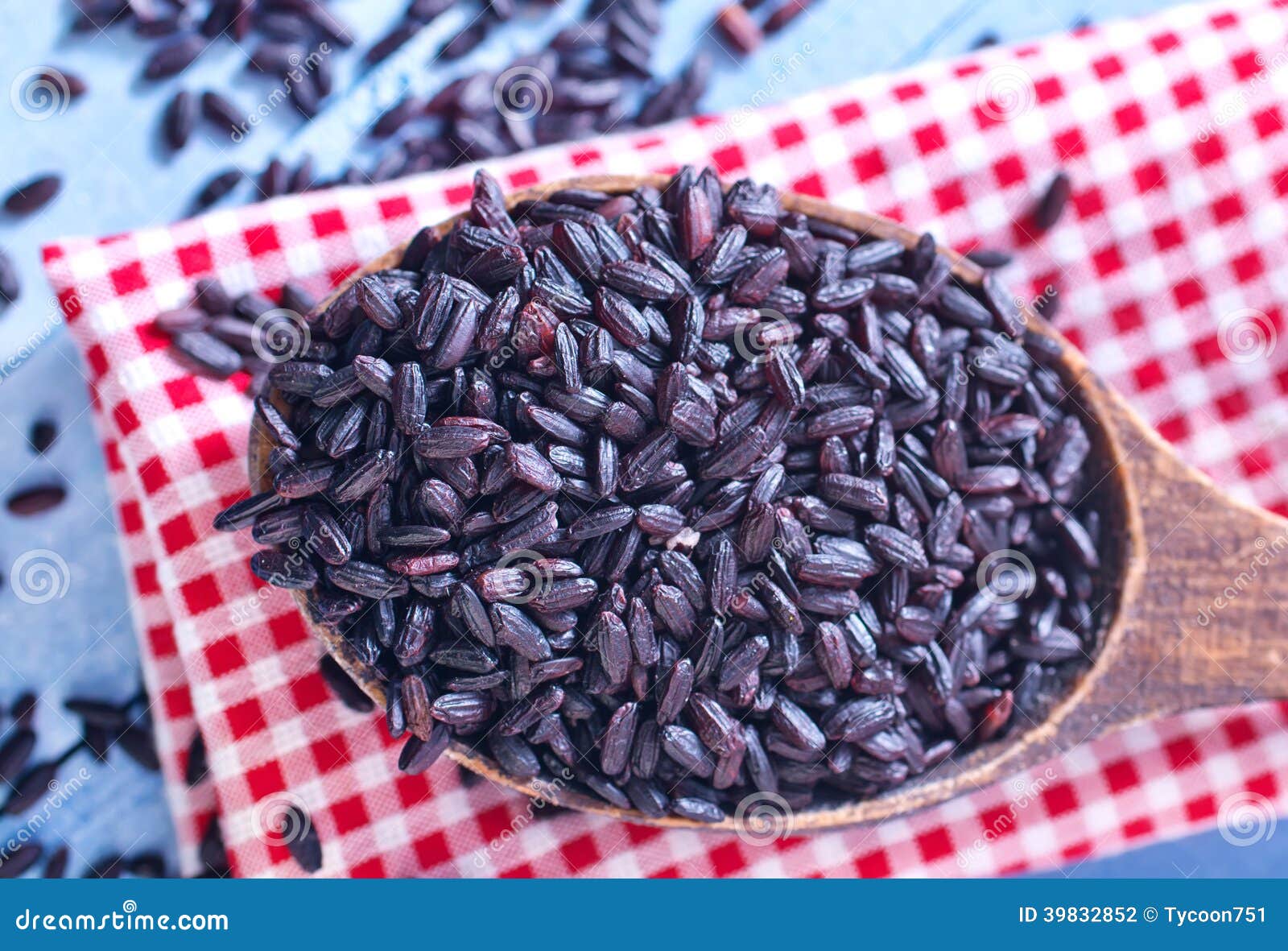 Black rice stock photo. Image of cuisine, abundance, nutritious 39832852