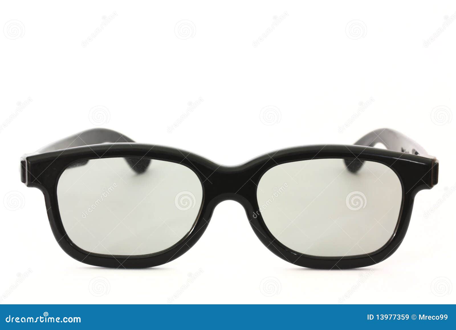 Black Rimmed Glasses Isolated Stock Image Image of optical, clear 13977359