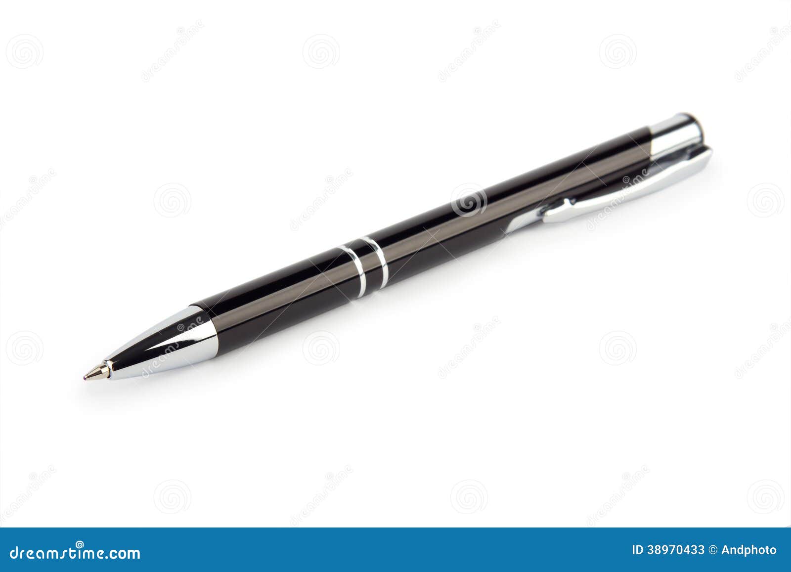 Black roller pen on white stock image. Image of blue 38970433