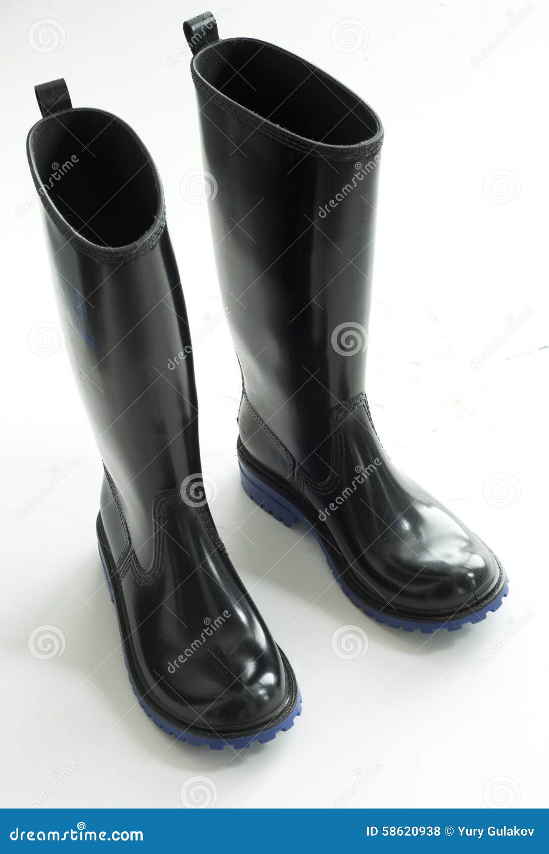 Black rubber boots stock photo. Image of warm, beautiful 58620938