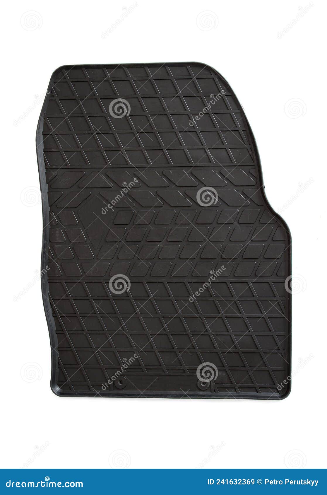 Black rubber mat stock image. Image of white, automobile 241632369