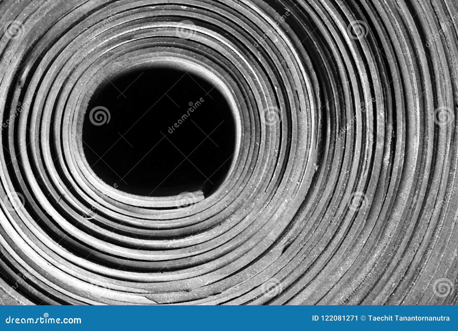 Black rubber roll stock image. Image of pattern, packaging 122081271