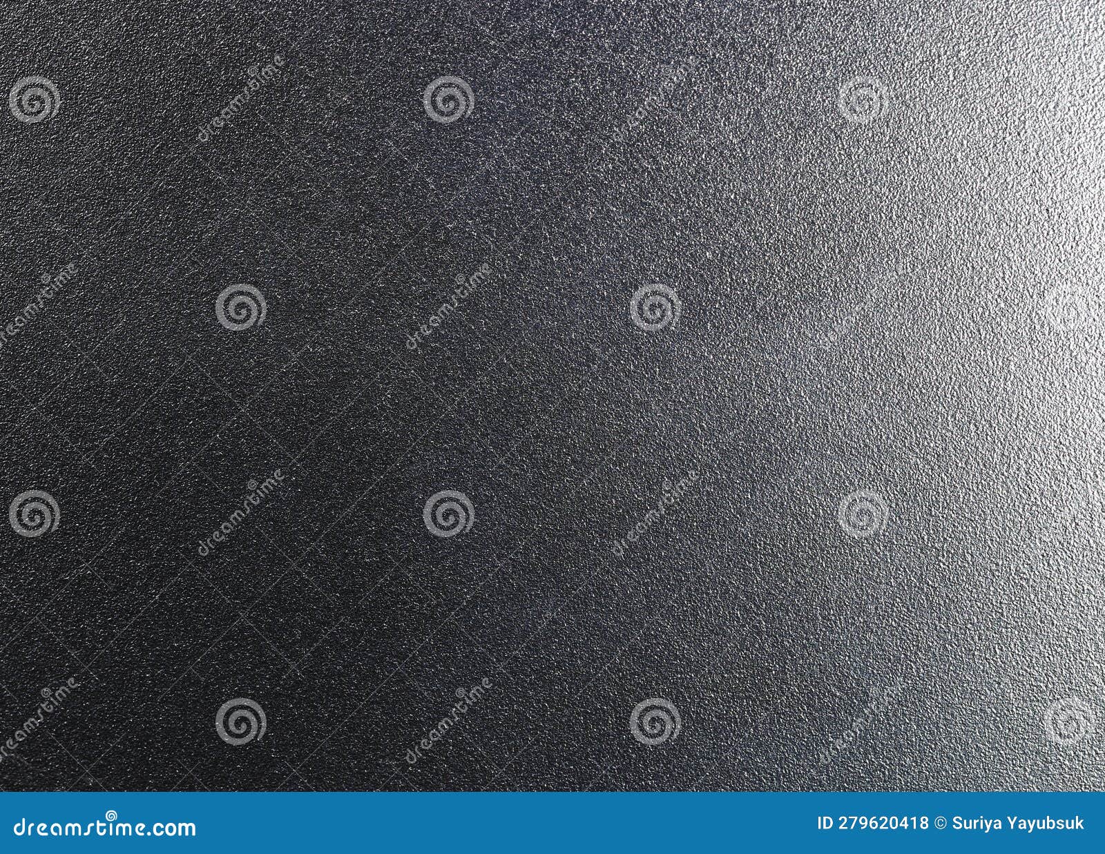 Black Sand Blasting Aluminum Texture, with Light on Right Side Stock Photo Image of pattern