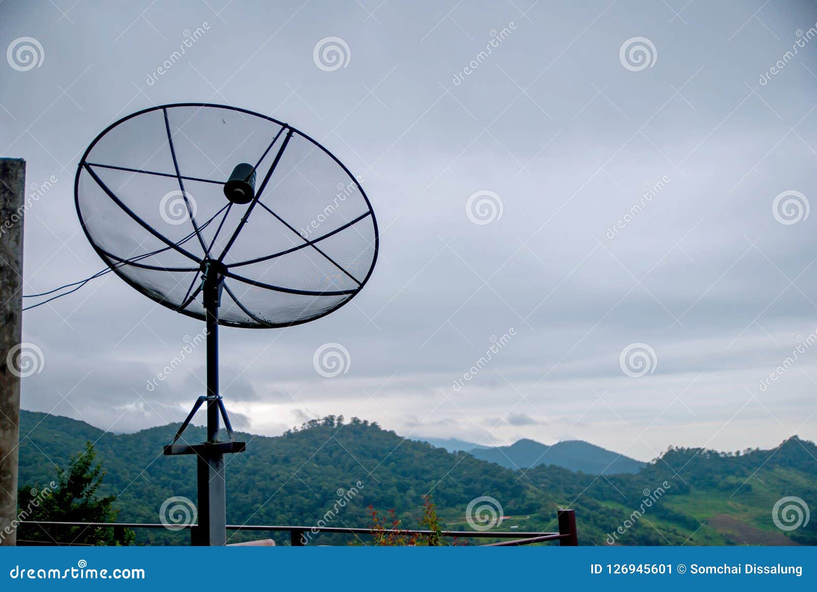 Black Satellite Dish from Thailand, Black Satellite Dish from Thailand