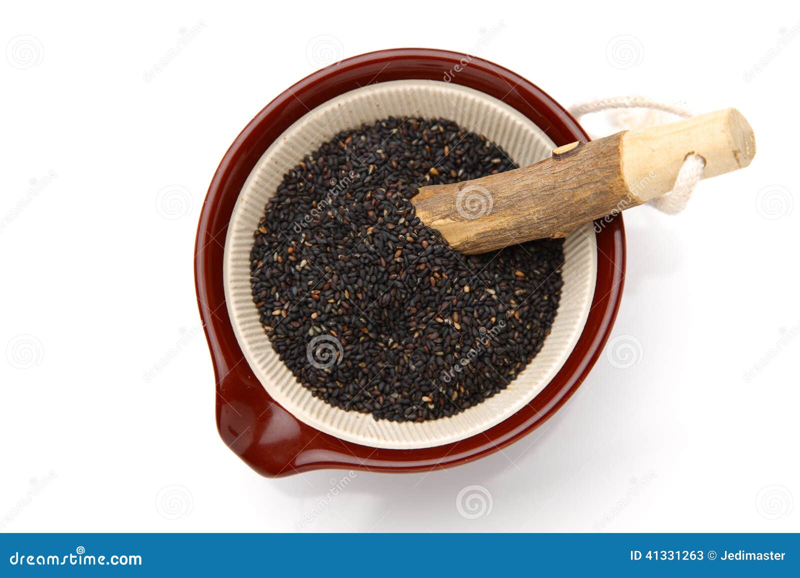 Black sesame seed stock image. Image of traditional, closeup 41331263