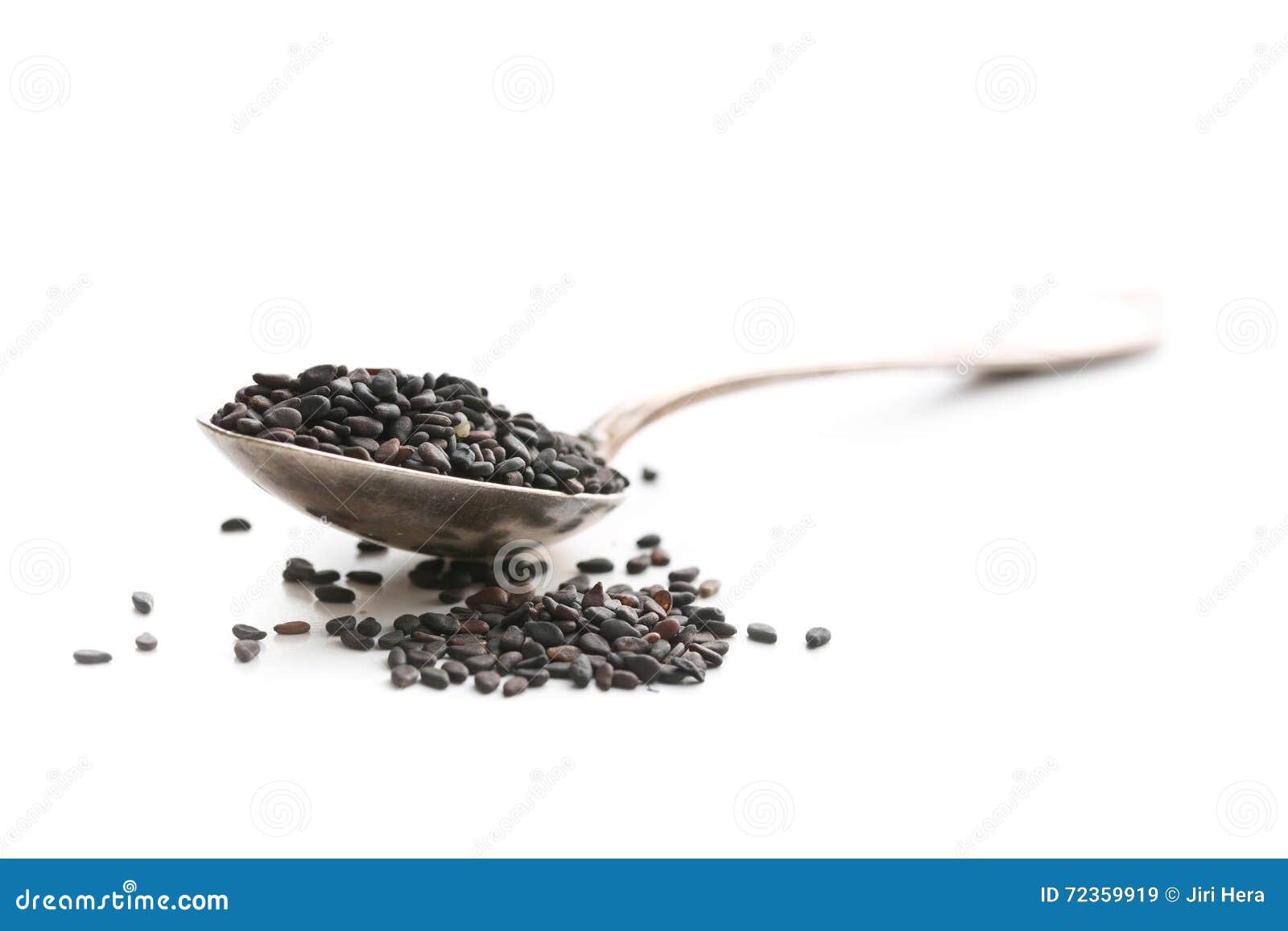Black sesame seeds. stock image. Image of eating, ingredient 72359919