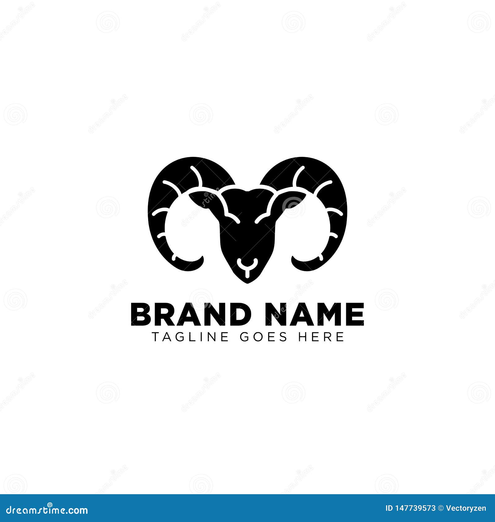 black sheep logo line   icon  