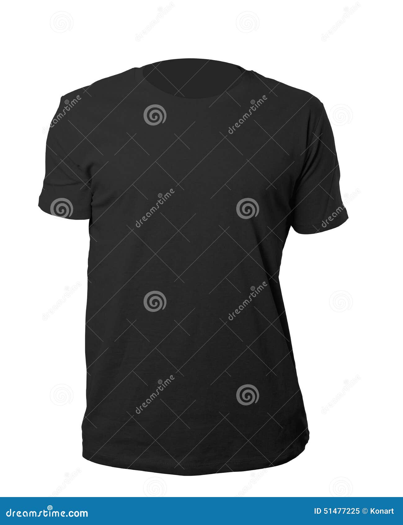 Black shirt template stock image. Image of clipping, plain - 51477225