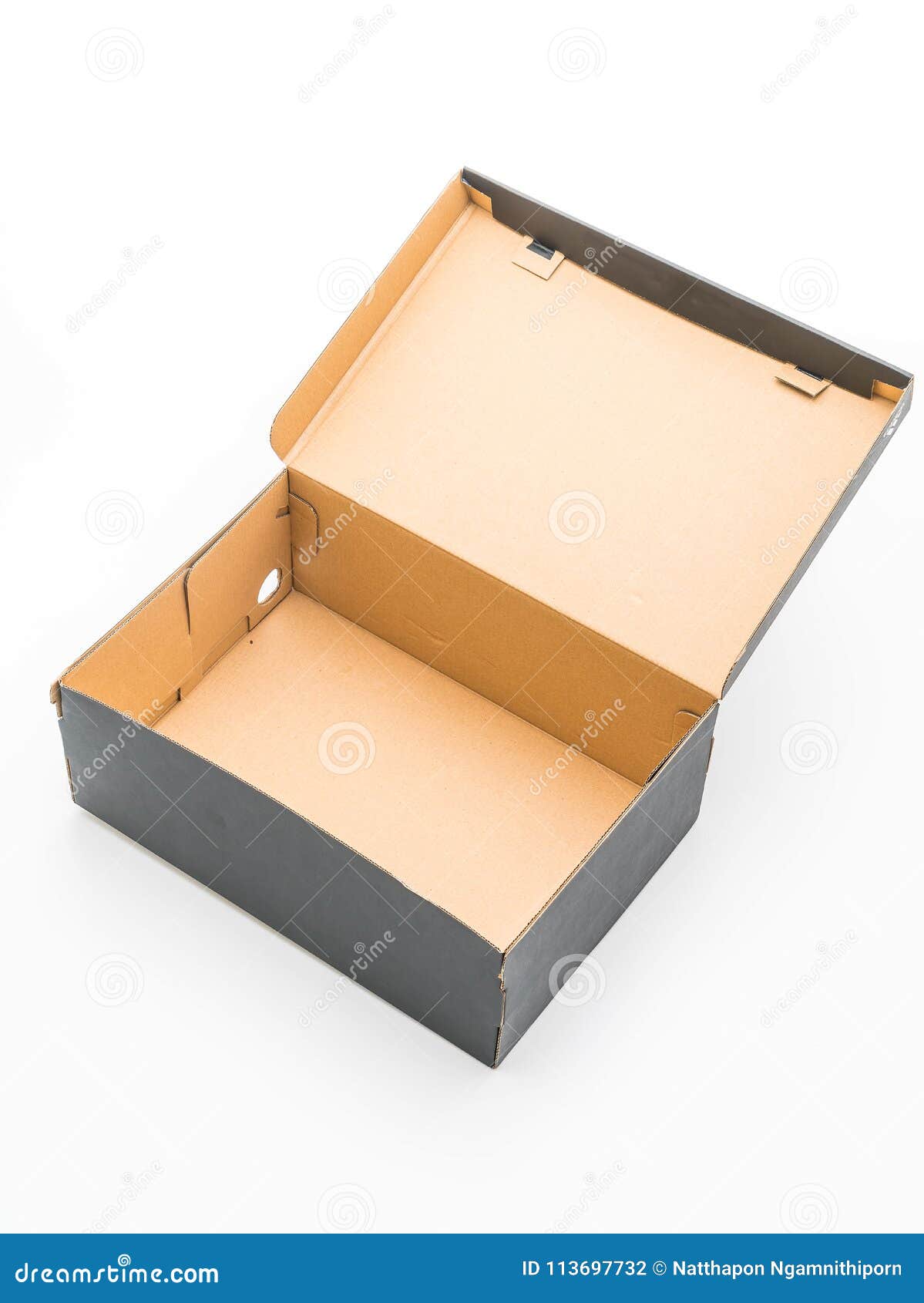 Black shoe box stock photo. Image of white, modern, shoebox 113697732