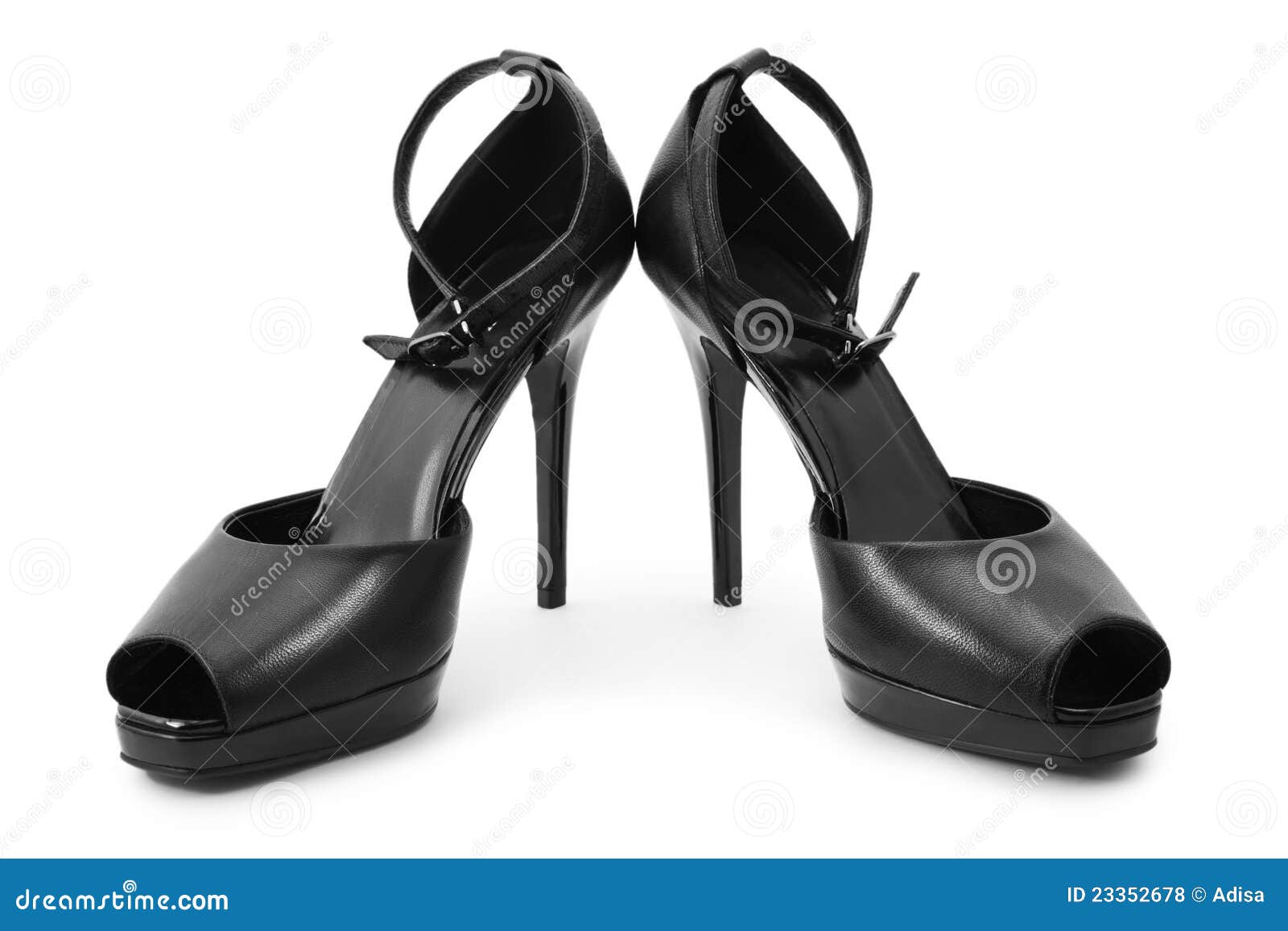 Black shoes stock photo. Image of design, heels, black 23352678
