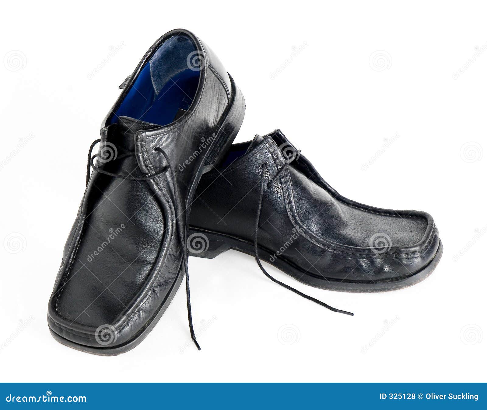 Black shoes stacked stock photo. Image of shoes, business - 325128