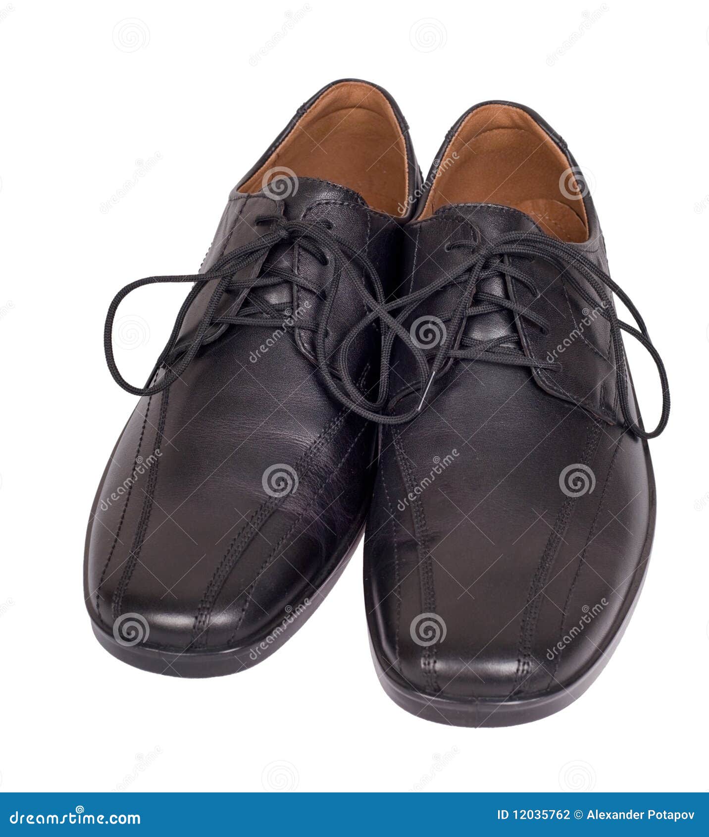 Black shoes on white stock photo. Image of shoelace, objects - 12035762