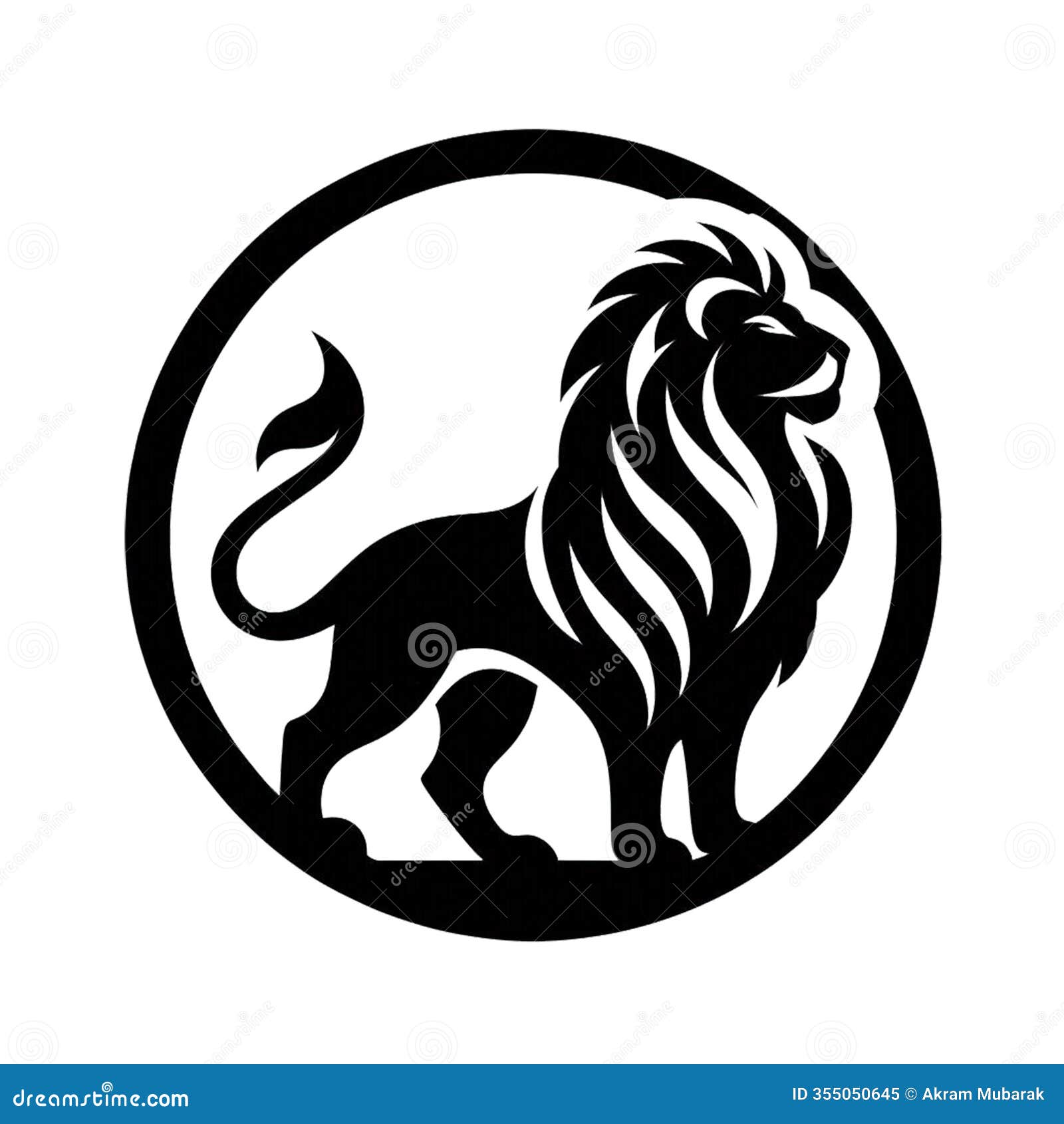 black silhouette of a coiled snake with a prominent head and sharp, elegant curves in a circular frame.