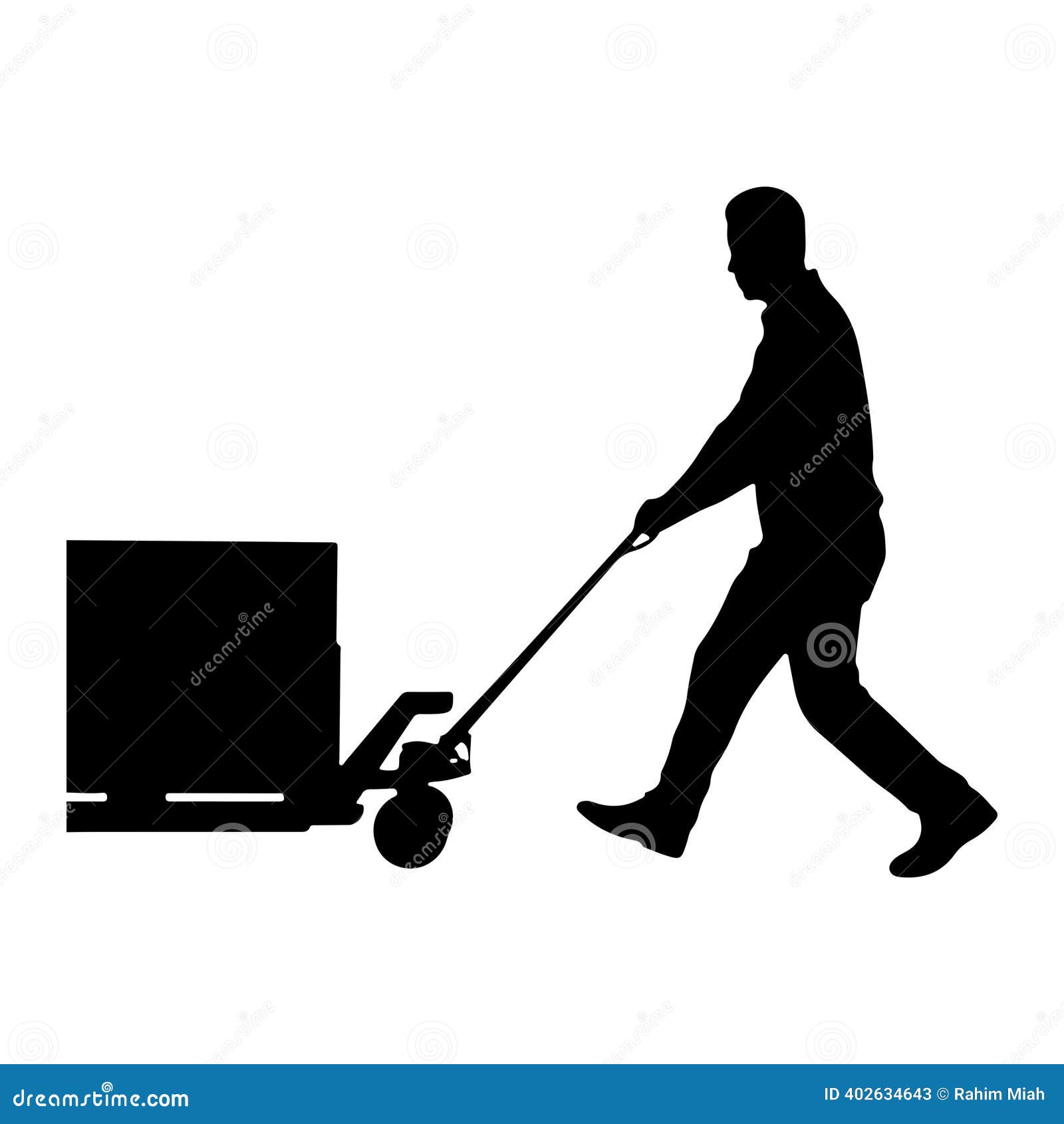 Silhouette Man Pushing Object Stock Illustrations – 111 Silhouette Man  Pushing Object Stock Illustrations, Vectors \u0026 Clipart - Dreamstime, image size:1600x1690