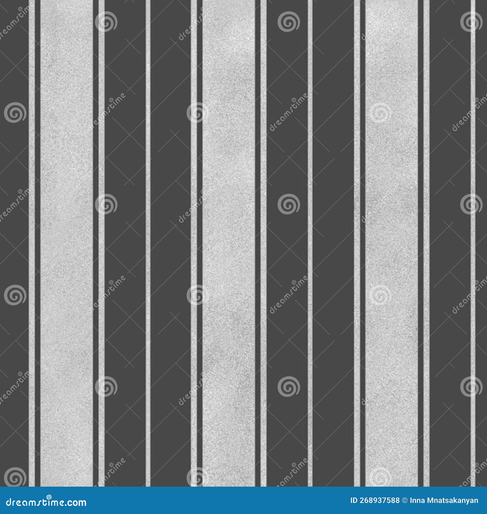 Black Silver Glitter Striped Wallpaper Texture Stock Illustration