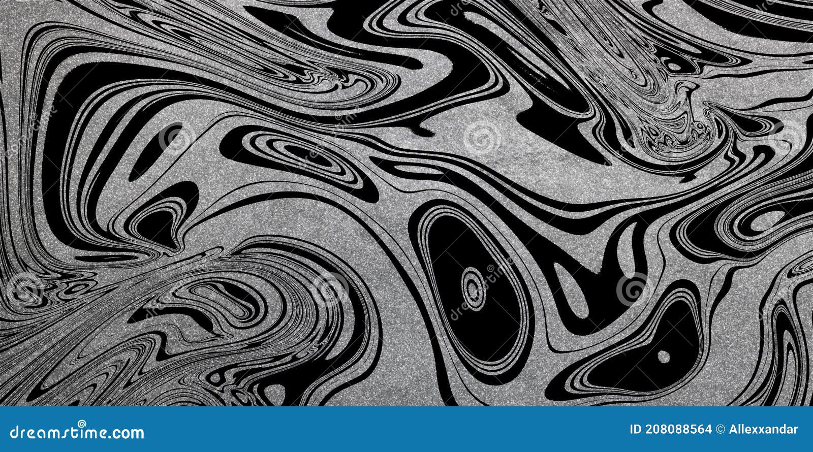 Black and Silver Texture for Background Stock Illustration