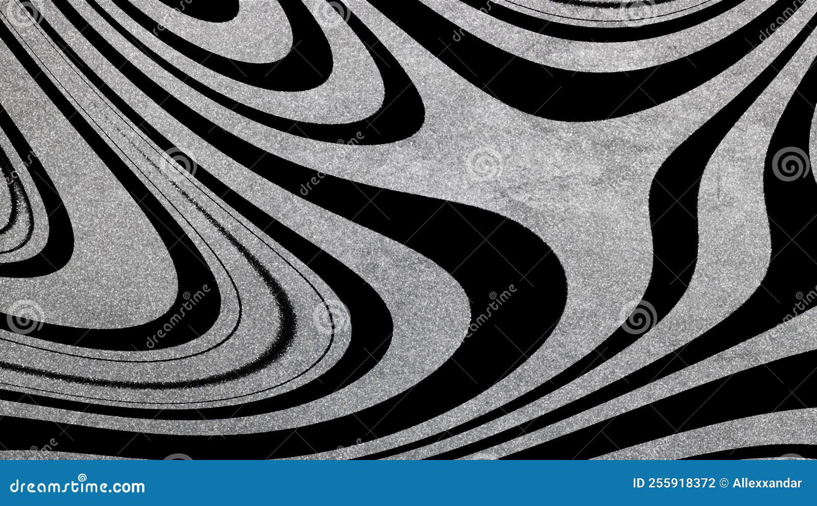 Black and Silver Texture for Background Stock Illustration