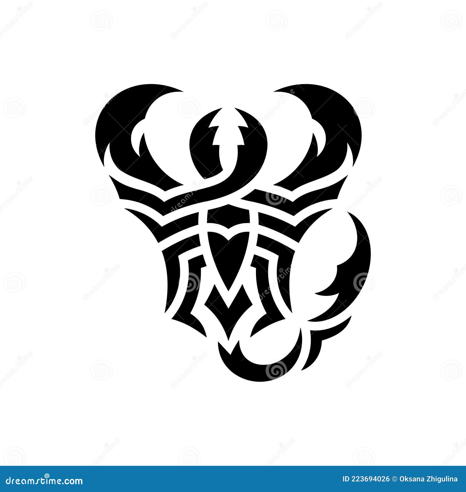 How to Draw a Tribal Scorpion Tattoo Design - Scorpion SVG #JSHcreates -  YouTube